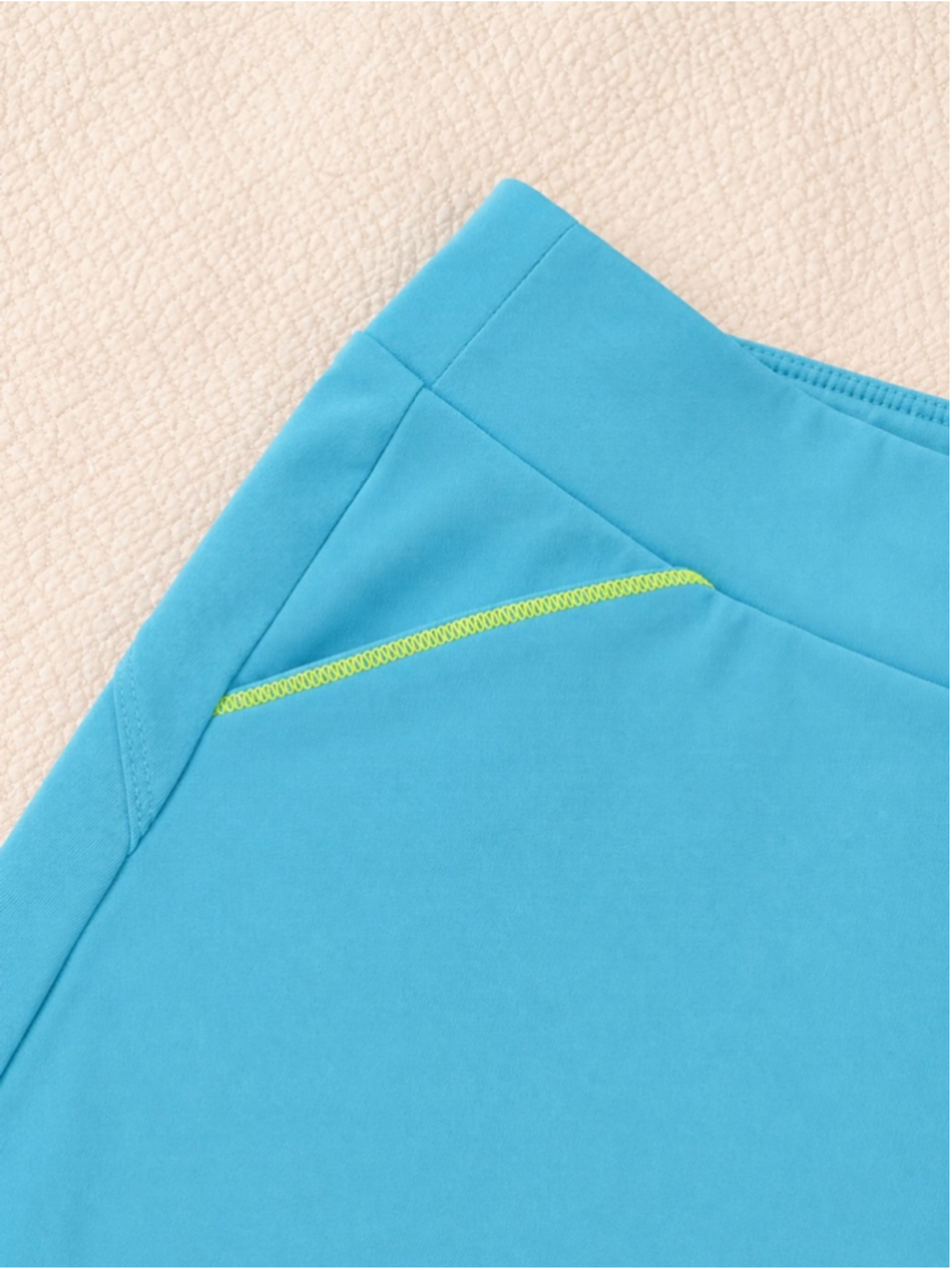 Adidas Aqua Blue Tennis Skort Skirt Shorts Women’s Small Neon Trim Pockets - Picture 4 of 9